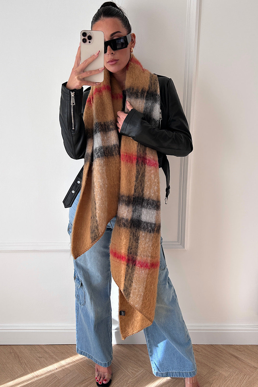 Kylie Brown Oversized Scarf