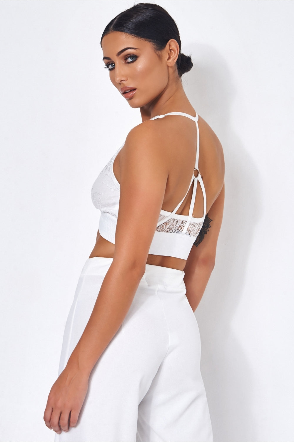 Tallula White Lace Bralet