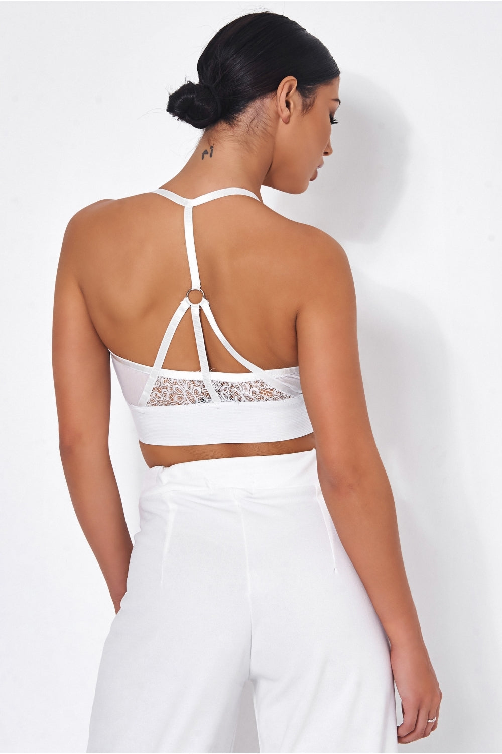 Tallula White Lace Bralet