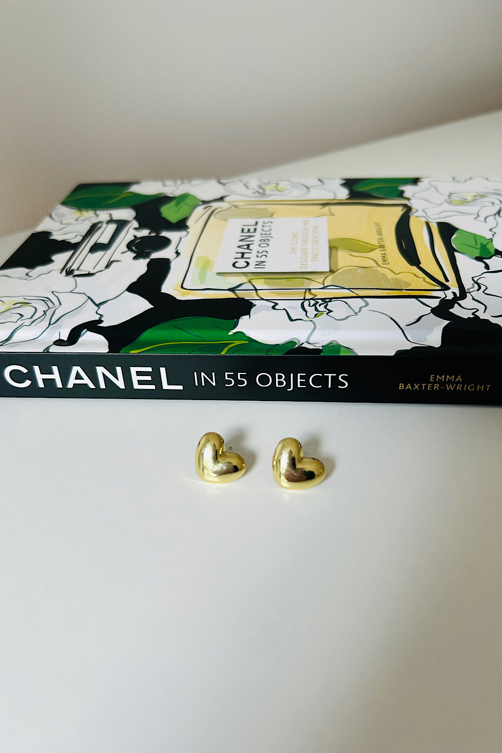Sofie Gold Heart Earrings