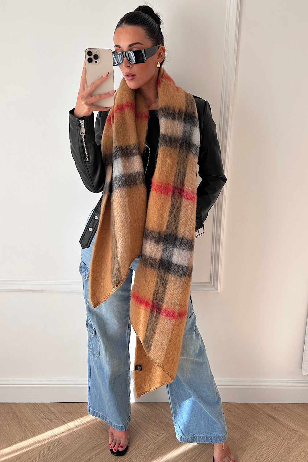 Kylie Brown Oversized Scarf