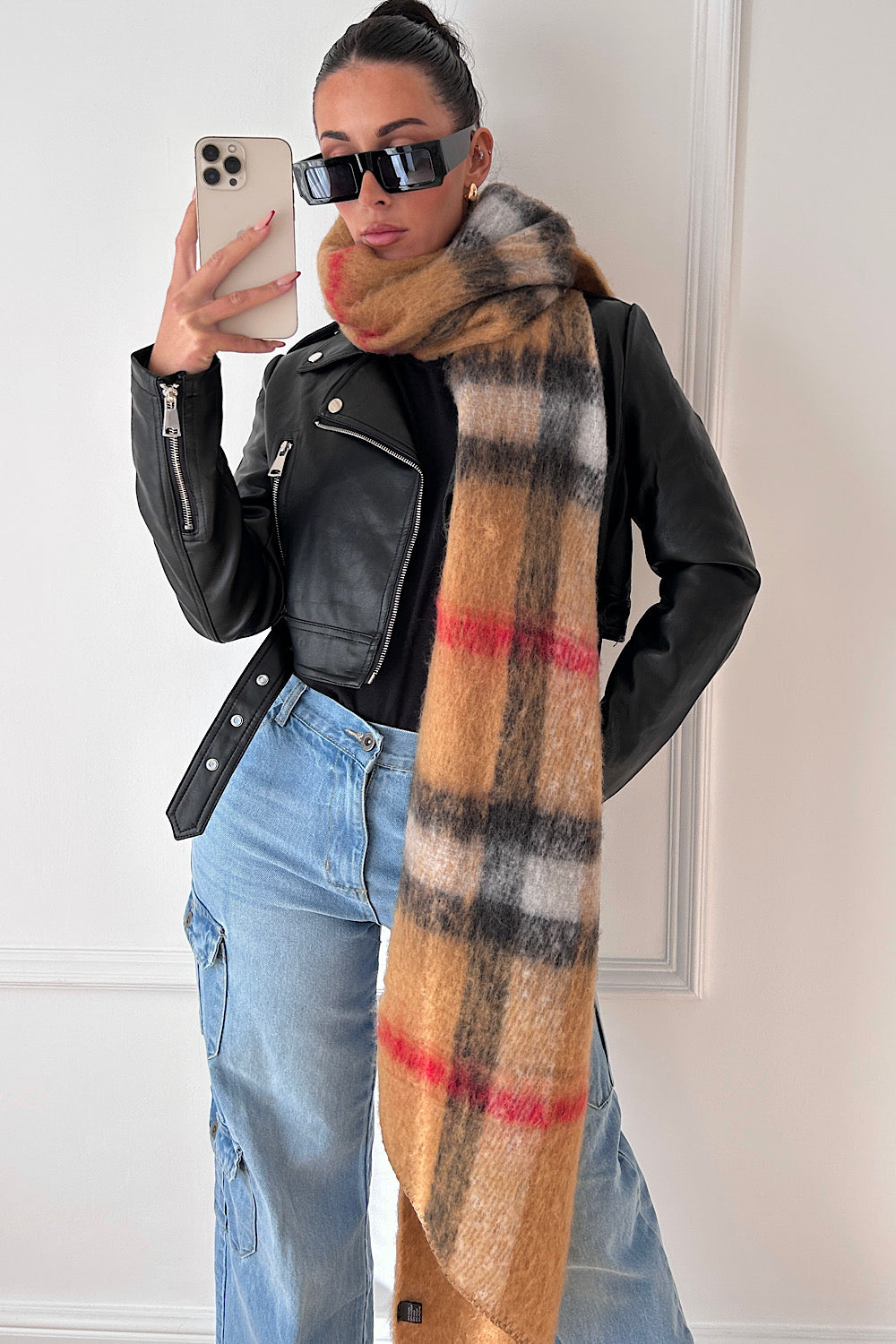 Kylie Brown Oversized Scarf