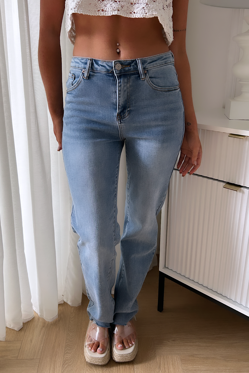 Nava Relaxed Fit Mum Jeans