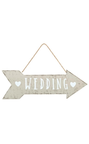 Shabby Chic Wooden Wedding Sign