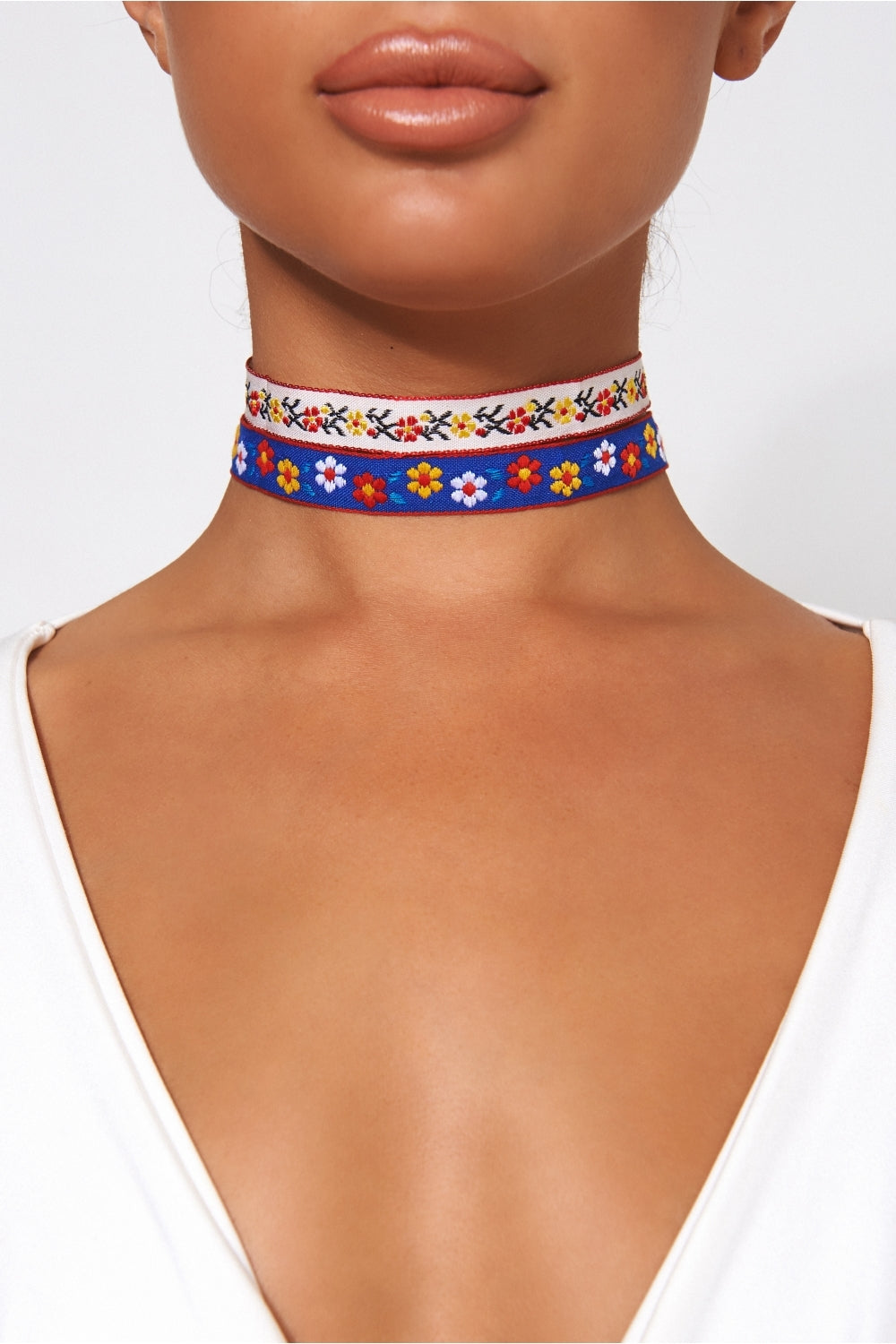 Ada Floral Choker Necklace
