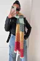 Gigi Oversized Multicoloured Scarf
