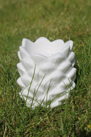 White Pineapple Tealight Holder