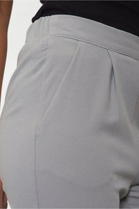 Grey Tapered Trousers