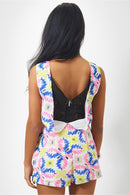 Miami Bright Aztec Playsuit