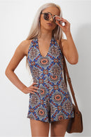 Taiga Bohemian Backless Playsuit