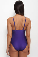 Mermaids Have More Fun Purple Slogan Swimsuit