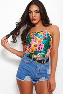 Tropicano Floral Print Vest Top