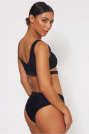 Aura Silver Buckle Bikini