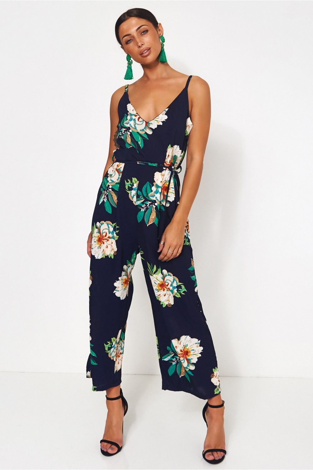 Mimi Floral Culotte Jumpsuit