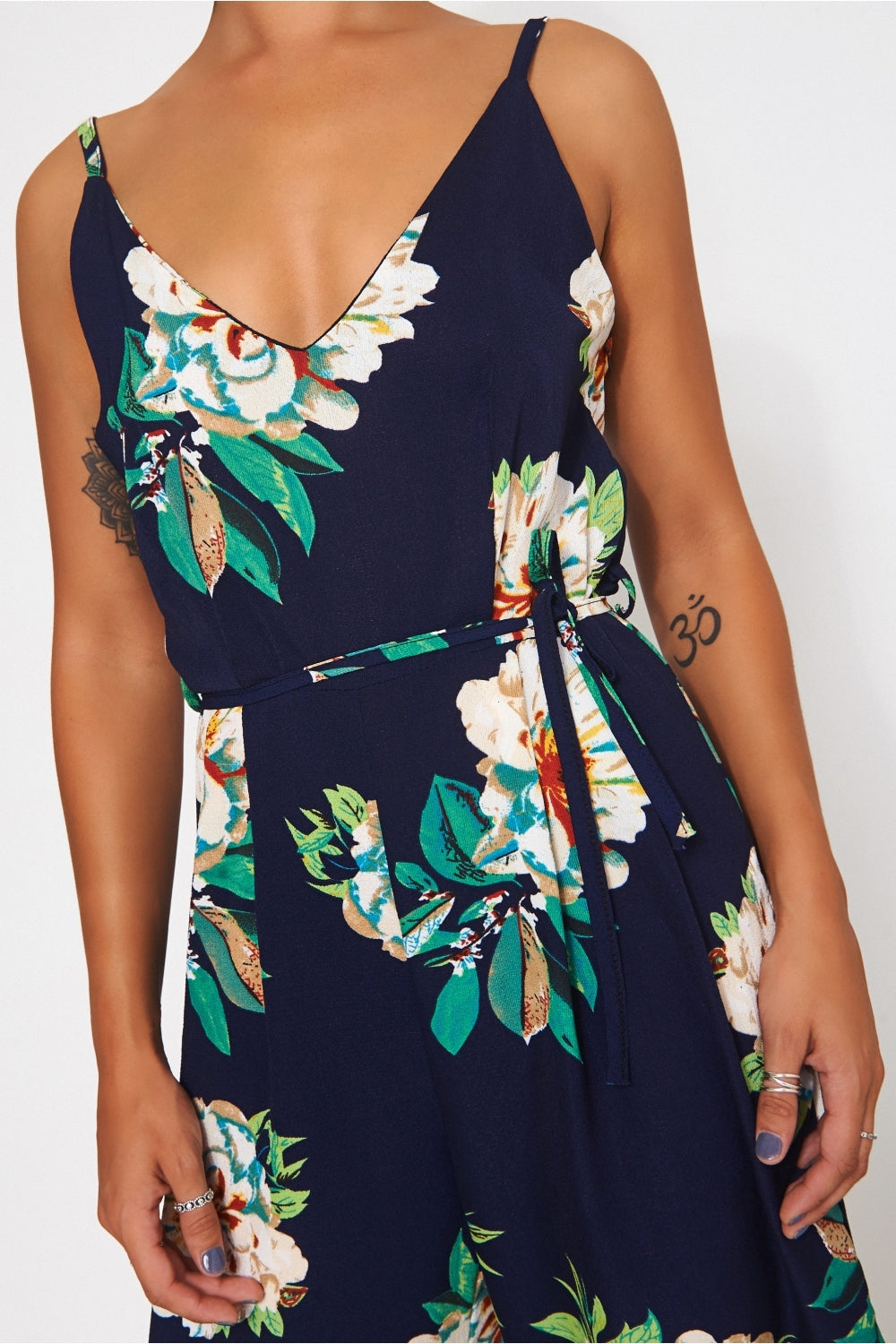 Mimi Floral Culotte Jumpsuit