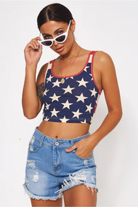 Americano Stars & Stripes Vest Top