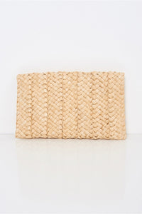 Isla Straw Clutch Bag