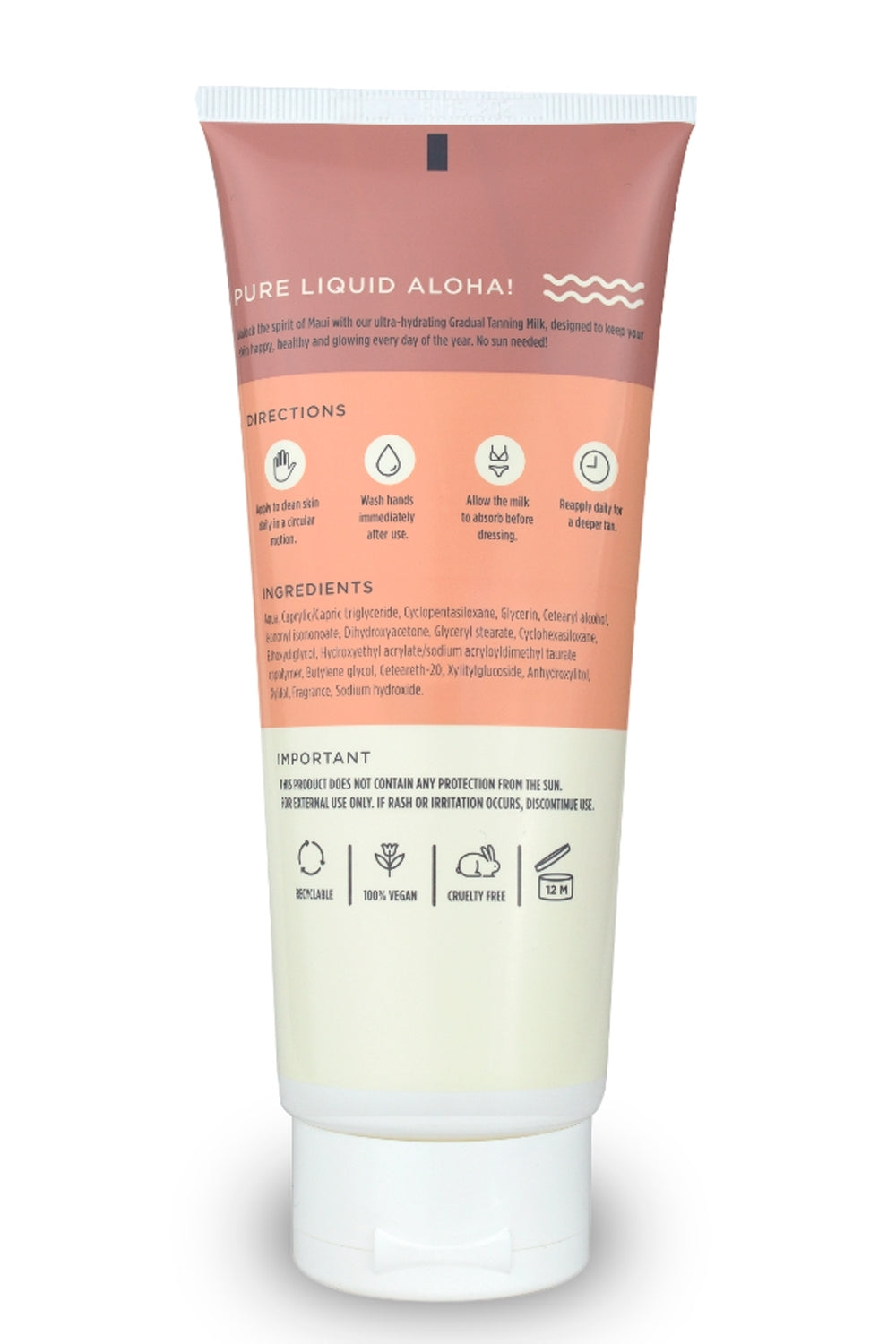 Maui Now Gradual Tanning Milk