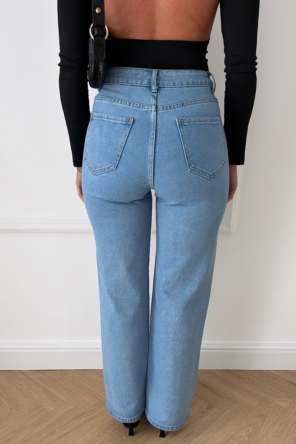 Naomi Blue Denim Diamante Cross Jeans