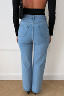 Naomi Blue Denim Diamante Cross Jeans