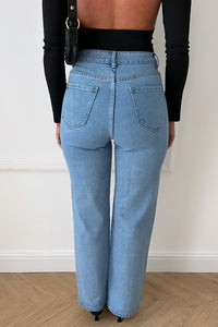 Naomi Blue Denim Diamante Cross Jeans