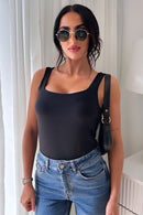 Dina Black Bodysuit