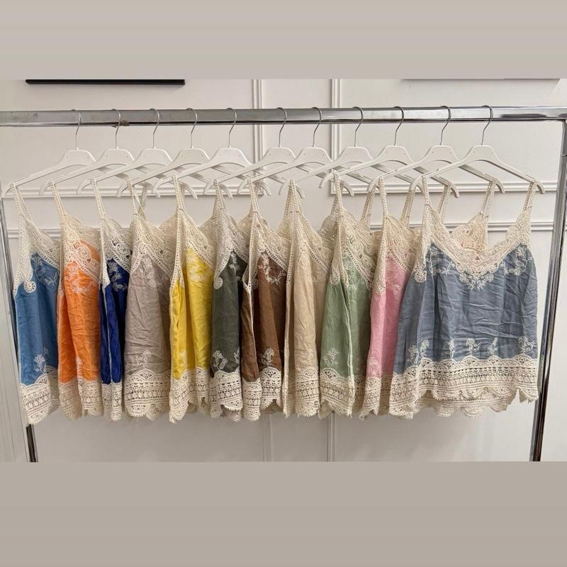 Zoe Crochet Camisole Top