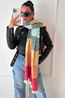 Gigi Oversized Multicoloured Scarf