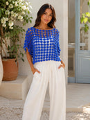 Crochet Flower Top Size 12-16