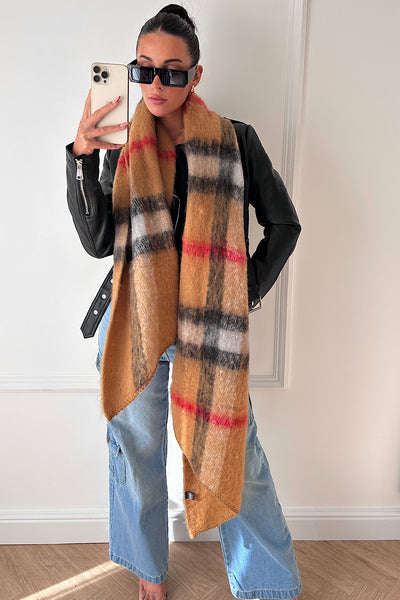 Kylie Brown Oversized Scarf