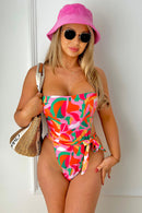 Bali Tropical Print Swimsuit