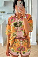 Maui Floral Tropical Co-ord