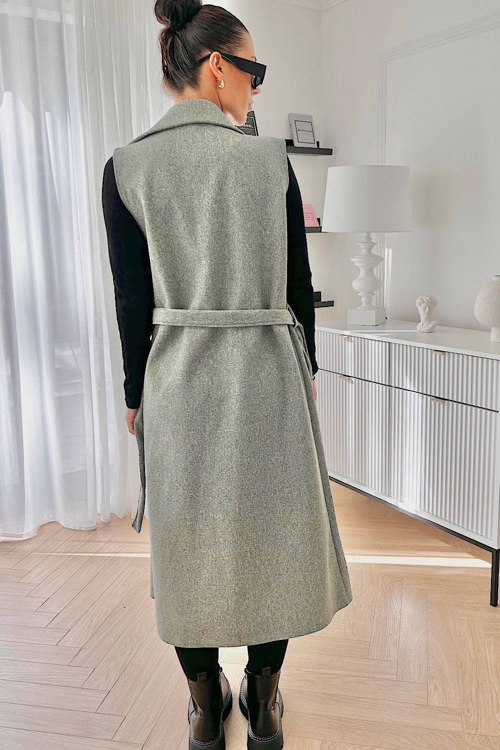 Kia Grey Sleeveless Waistcoat