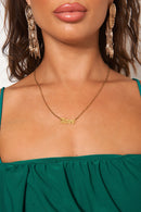 Gold Horoscope Star Sign Necklace