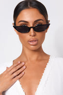 Black Cat Eye Sunglasses