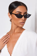 Black Cat Eye Sunglasses