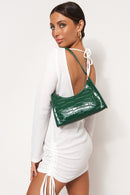 Malia White Backless Mini Dress