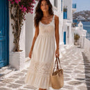 Bria crochet midi dress size 8-16
