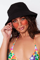 Gold & Pink Sunglasses