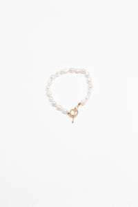 Heart Pearl Bracelet