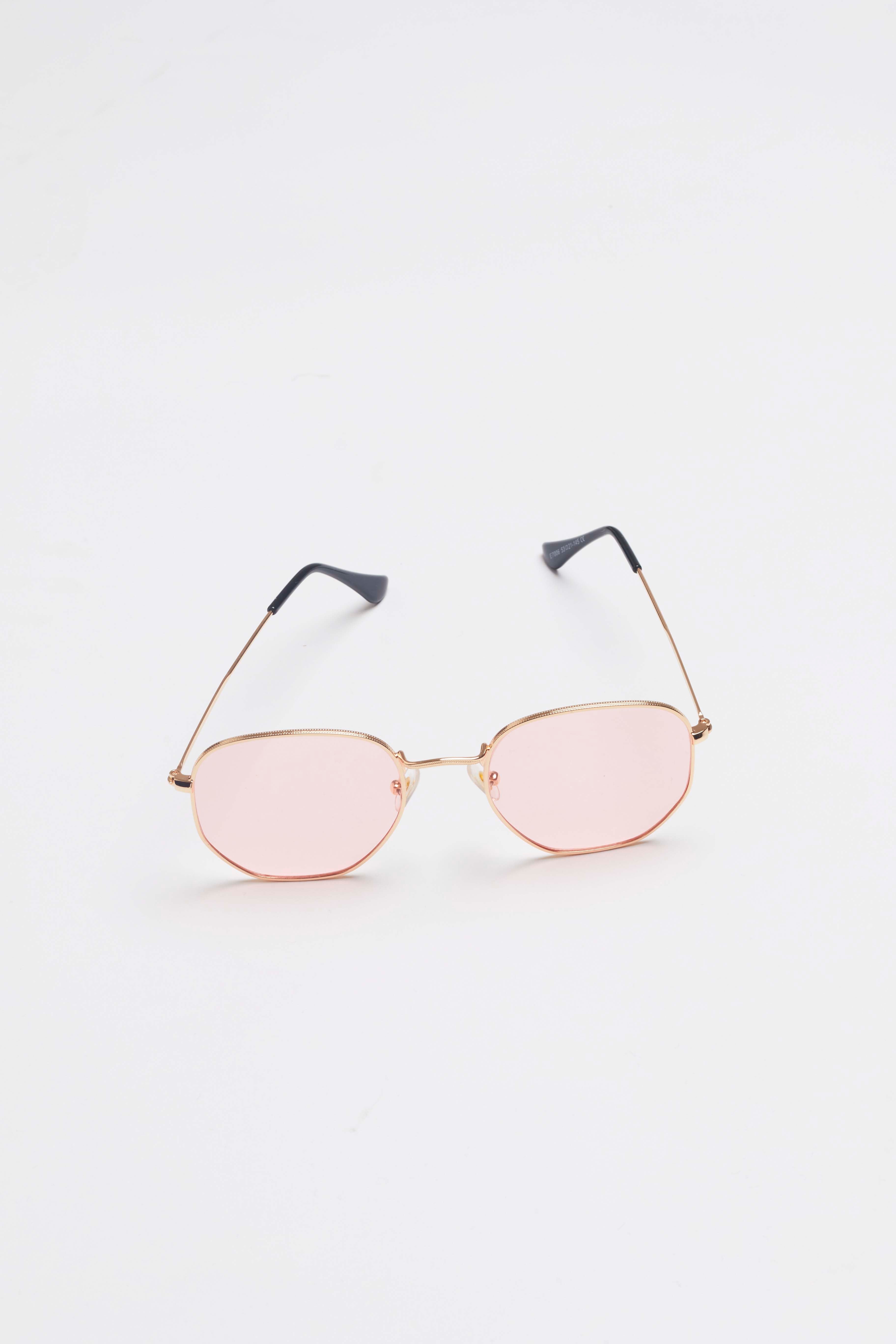 Gold & Pink Sunglasses
