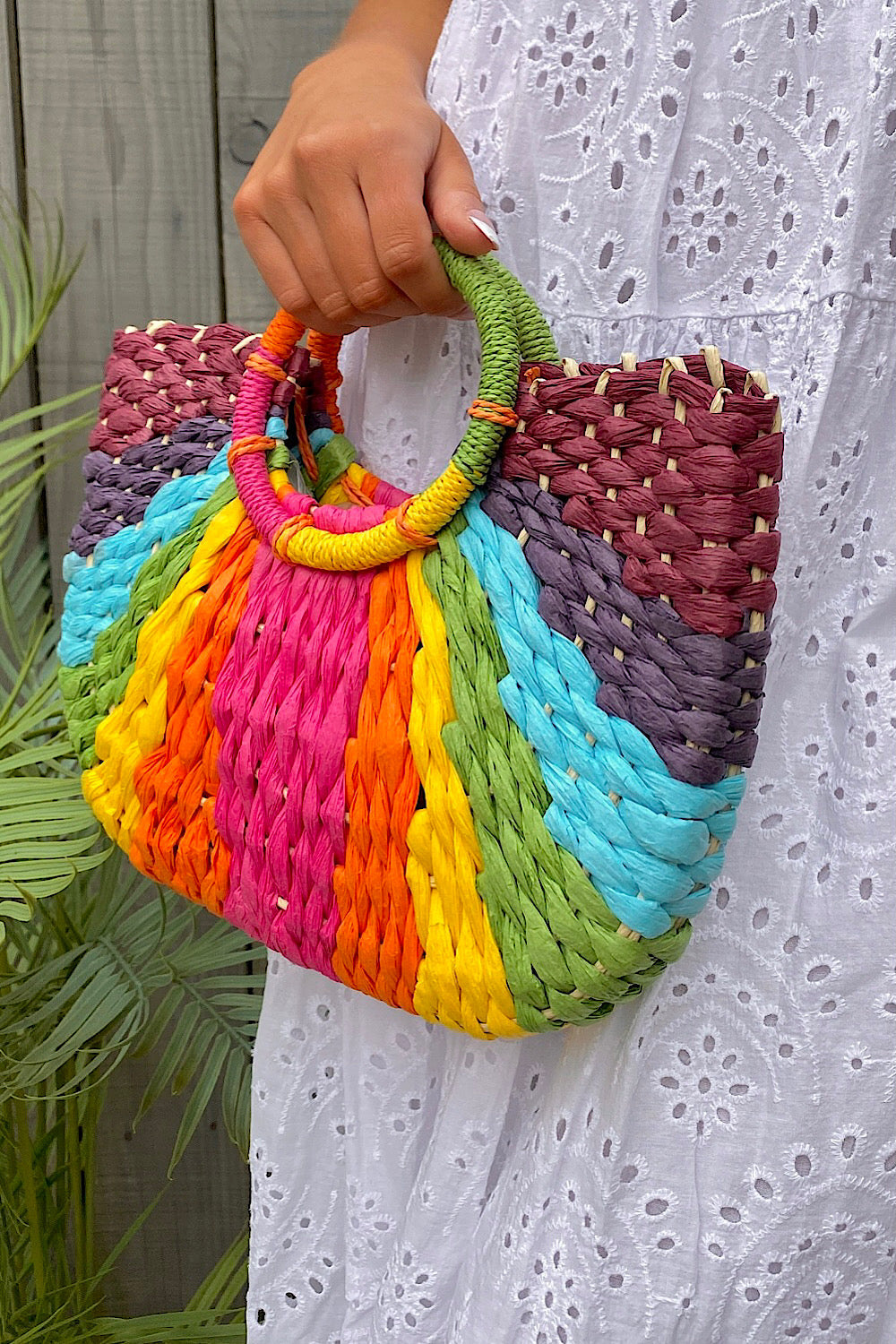 Woody Multi Straw Bag