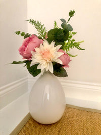 White Balloon Vase