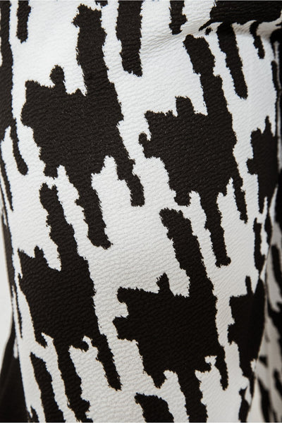 Maise Black Check Monochrome Trousers