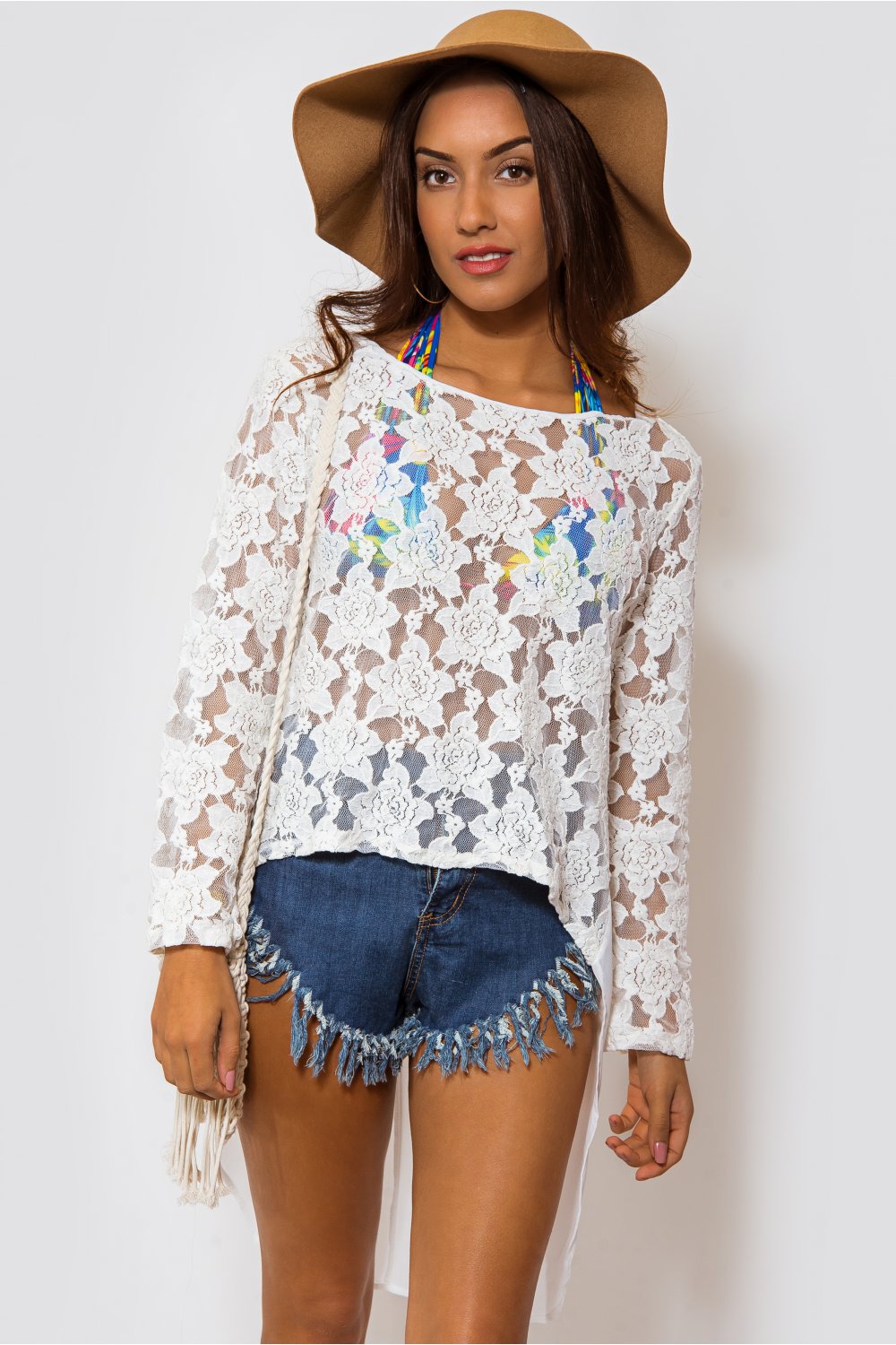 Gypsia Oversize Lace Top
