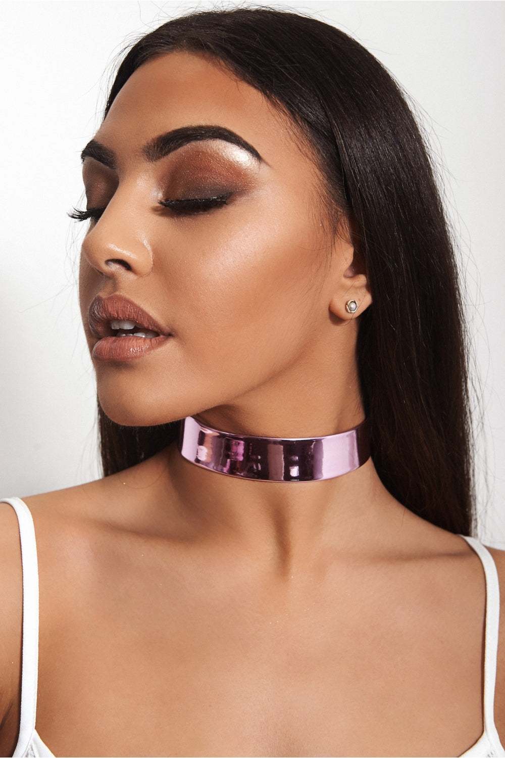 Lui Holographic Pink Choker