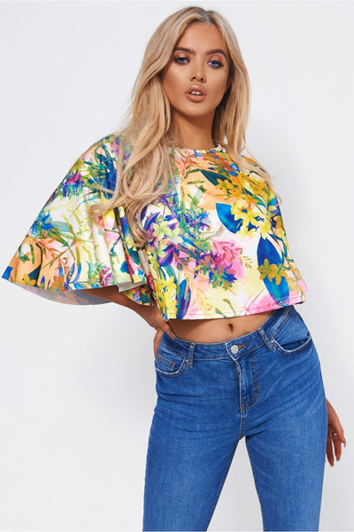 Luca Yellow Floral Top