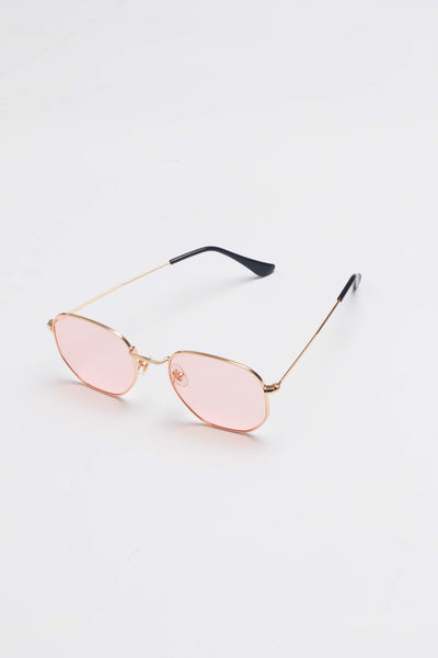 Gold & Pink Sunglasses